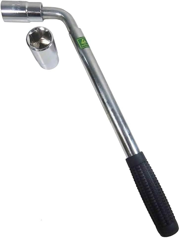 Chave De Roda Telescópica Alongável p/Soltar Apertar Parafusos Porcas de Rodas17x19x21x23mm Universal