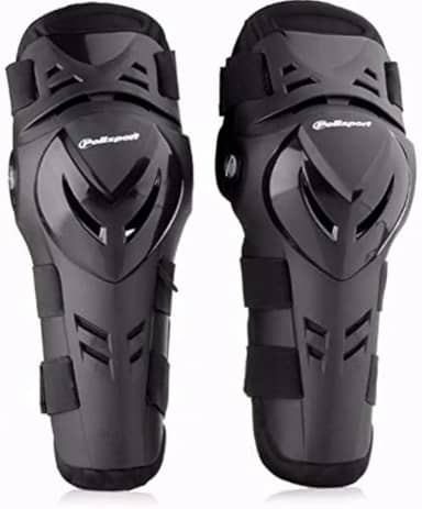 Joelheira Trilha Proteção Articulada Devil Polisport Preta