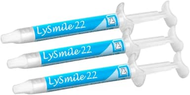 Kit 3 Clareador Dental Caseiro Lysmile Gel 22% Lysanda