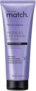 O BOTICARIO MATCH SHAMPOO MATIZADOR PROTEÇÃO DOS LOIROS250ml