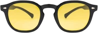 Óculos de Sol Redondo Premium Flexível Clássico Verão UV400 Unisex - Modelo Miami - Cacife Brand