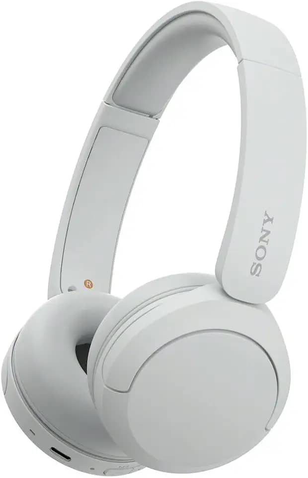 Headset Sony WH-CH520 | Bluetooth | Com microfone | Branco
