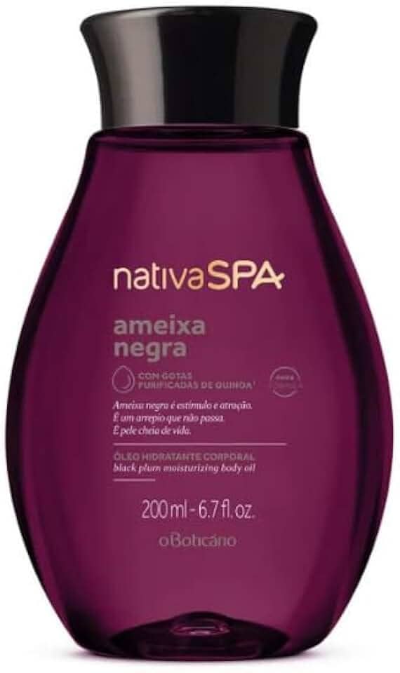 O BOTICARIO NATIVA SPA OLEO HIDRATANTE AMEIXA NEGRA 200ml