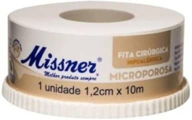 Missner Fita Microporosa Bege 1.2 Cm X 10 M