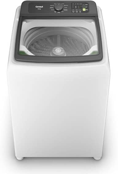 Máquina De Lavar Consul 15kg Com Modo Eco Branca CWN15AB - 220V