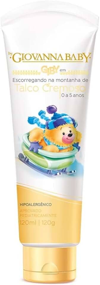 Giovanna Baby Talco Cremoso 120Ml Giby Amarelo