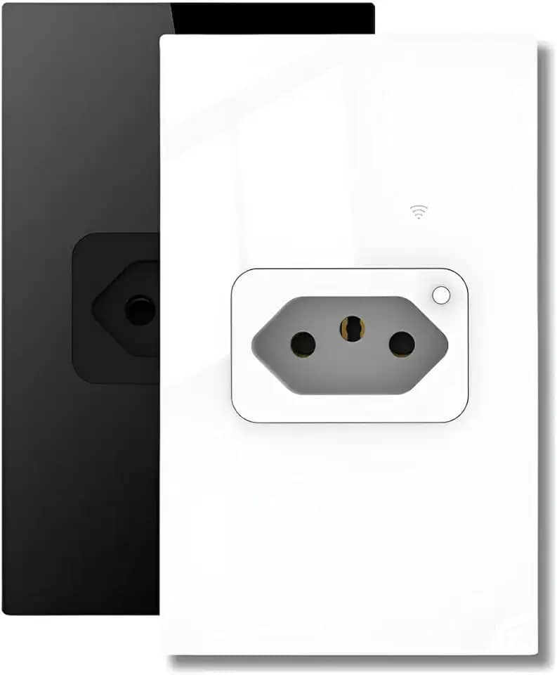 Tomada Inteligente Modular De Parede Para Embutir 20a Cor Branco