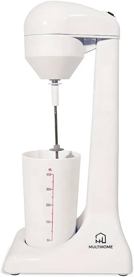 Mixer Misturador Milkshake Maker Café Cappuccino Espumador de Leite Misturador Elétrico para Shakes Fórmulas e Molhos Com Motor de Baixo Ruído - (110V-60Hz, 100W)