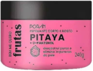 Esfoliante Corporal e Facial Poran Pitaya 240g - Pele Renovada e Suave - PR210