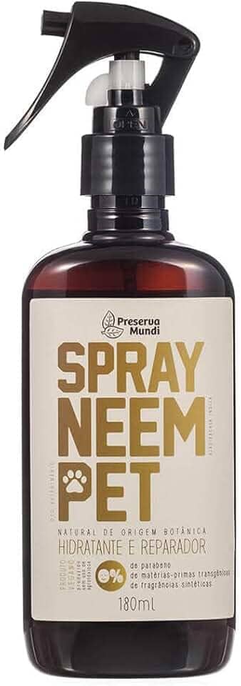 Preserva Mundi Spray Neem Pet 180 ml - Spray para Animais