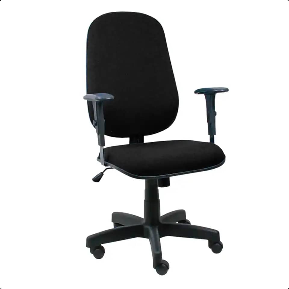 Cadeira Escritório Executiva Work NR17 Tecido Cores Disponíveis:Azul