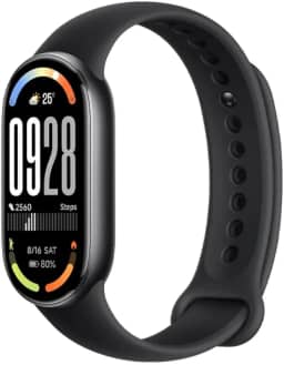Relógio Mi Band 10 smart-band 10 (GLOBAL) Pulseira Inteligente, Tela AMOLED 1,72, Relógio inteligente, Fitness, Pulseira Impermeável, 150 Modos Esportivos (PRETO)
