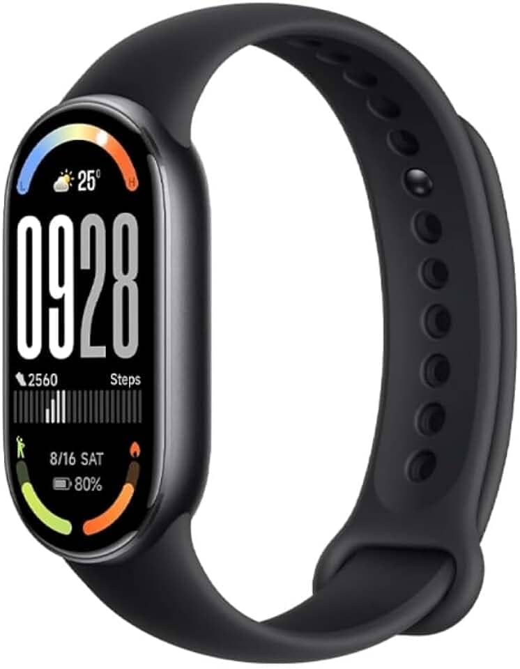 Relógio Mi Band 10 smart-band 10 (GLOBAL) Pulseira, Tela AMOLED 1,72, Relógio inteligente, Fitness, Pulseira Impermeável,150 Modos Esportivos (PRETO) atualizado