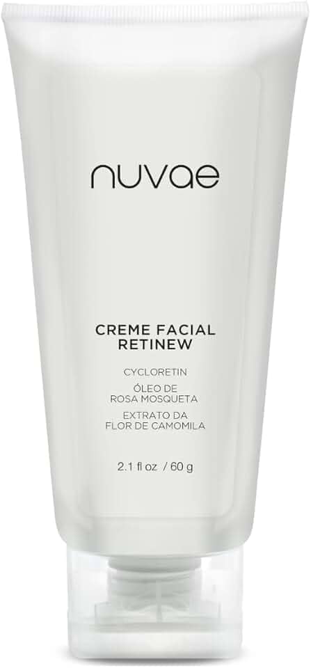 Creme Facial Anti-idade Nuvae Retinew Com Cycloretin, Óleo de Rosa Mosqueta, Extrato da Flor de Camomila