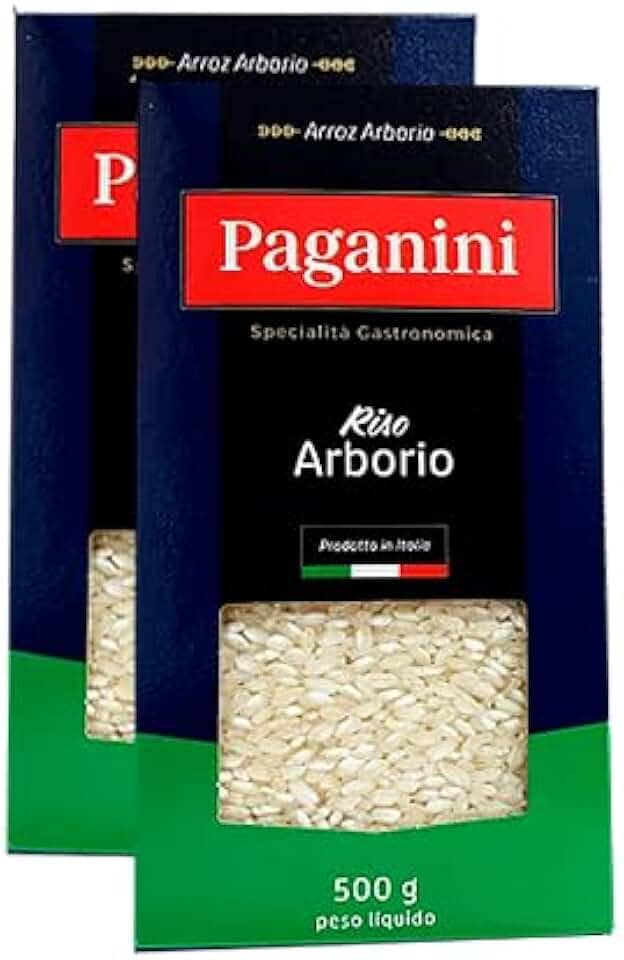Kit 2X: Arroz Arbóreo Italiano Paganini 500g