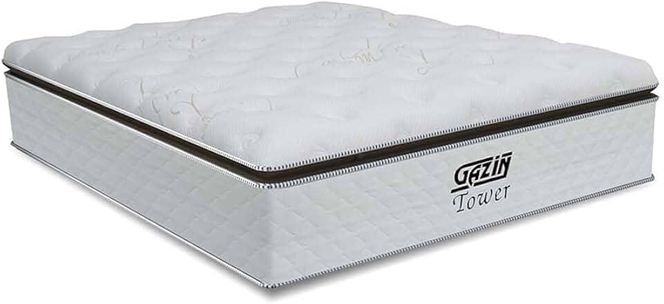 Colchão De Molas Ensacadas Tower Gazin 1,58M Queen