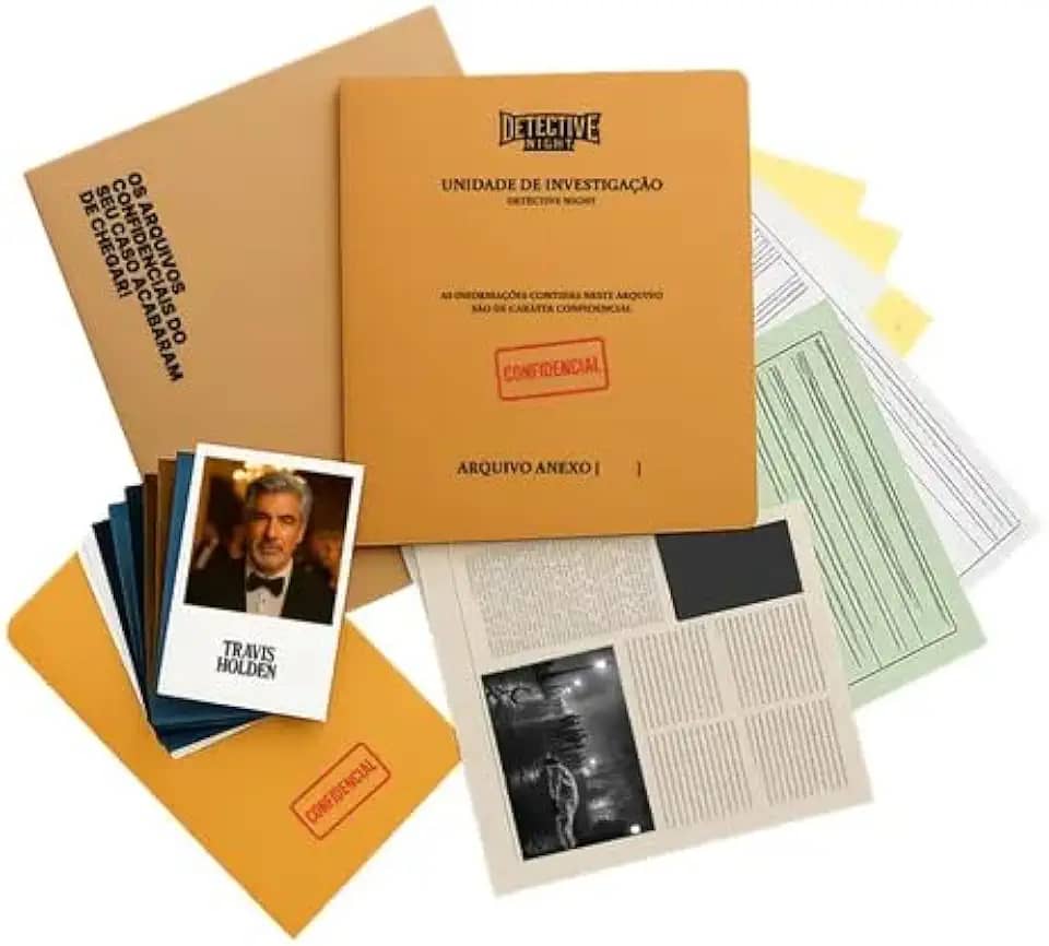 Detective Night: Caso Travis Holden. Jogo De Investigação.