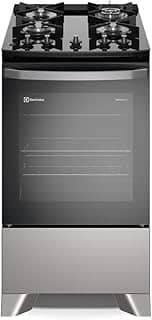 Fogão Electrolux 4 bocas Efficient com PerfectCook Prata FE4GS