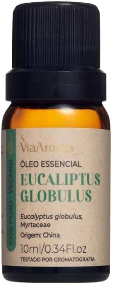 Óleo Essencial Eucaliptus Globulus Via Aroma - 10ml