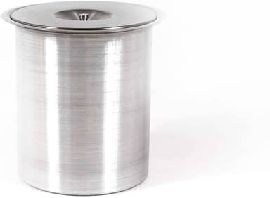 Lixeira Pia Cozinha Embutir Granito Inox Alumínio Luxo 5 Lts