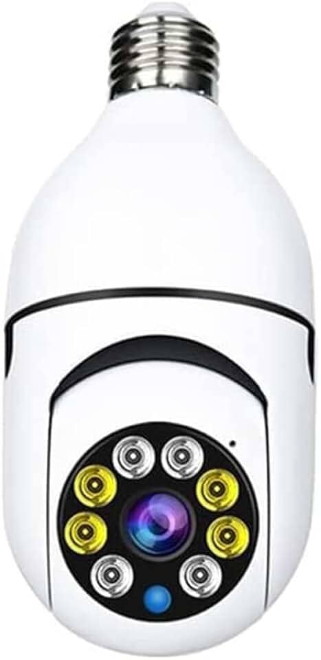 Câmera ip lâmpada câmera 1080p hd panorâmica sem fio de segurança em casa wi fi cctv fisheye lâmpada câmera ip 360 graus segurança em casa Yoosee