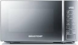 Micro-ondas Brastemp 20 Litros cor Inox Espelhado com Funções Pré-preparo - BMS20AR 220V