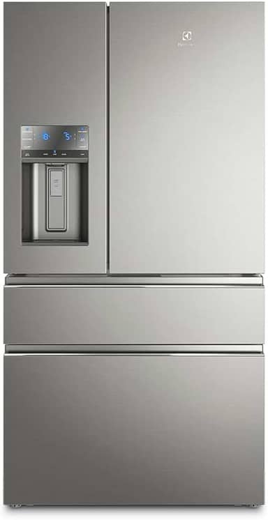 Refrigerador French Door Electrolux com 04 Portas Frost Free com 540 Litros e Aplicativo Home Platinum - DM91X