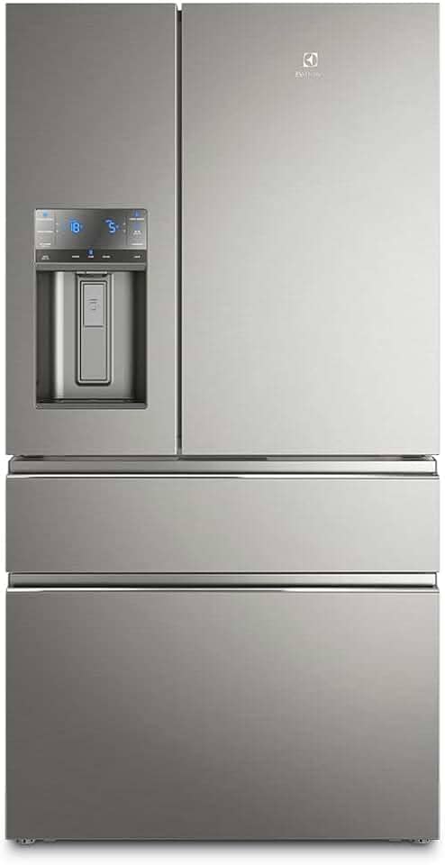 Refrigerador French Door Electrolux com 04 Portas Frost Free com 540 Litros e Aplicativo Home Platinum - DM91X