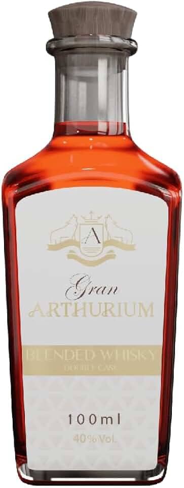 Mini Whisky Gran Arthurium 100ml. Miniatura Blended Premium Carvalho