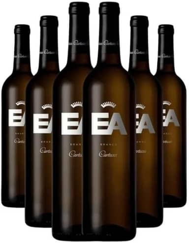 Vinho Portugues Cartuxa EA Branco 750ml | Combo 6 Garrafas