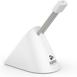 Glorious Mouse elástico para jogos - Gerenciamento flexível de cabos de mouse - Acessório de mouse para jogos (branco)