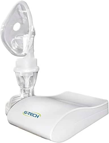 Nebulizador Inalador Compressor Compacto Infantil e Adulto G-tech Bivolt