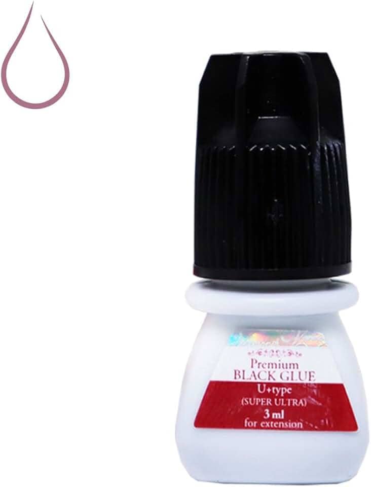 Cola Alongamento Cilios Black Glue Premium Super Ultra 3ml
