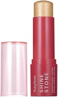 Iluminador Stick Shine Stone Pearly Glam Ruby Rose Hbm702-2
