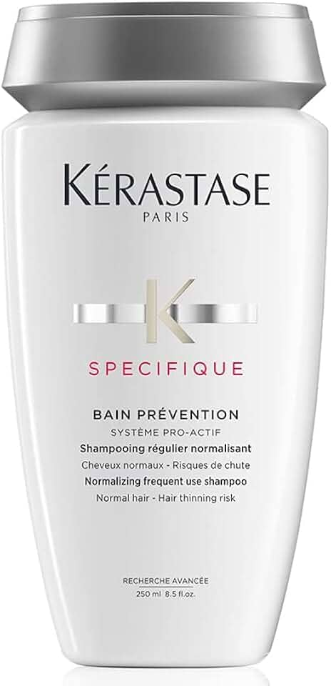 Kérastase Shampoo Specifique Bain Prevention, Para Cabelos com Queda, Couro Cabeludo Sensível, 250ml