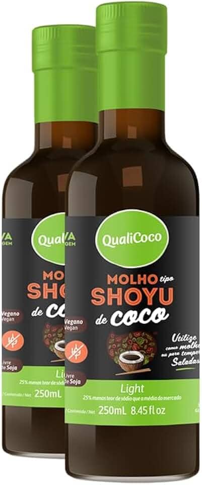 Kit 2 Shoyu de coco Qualicôco 250ml