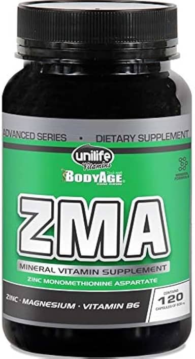 Repositor muscular 600mg Zma Unilife 120 Capsulas