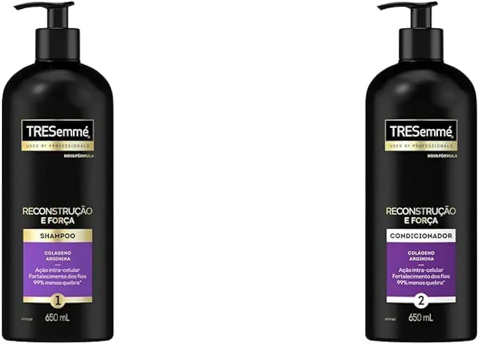 Kit TRESemmé Reconstrução e Força Shampoo + Condicionador