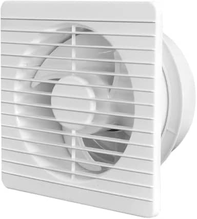Ventilador Exaustor de Parede para Banheiro, 100/150mm, Bivolt (Orifício - 150mm)