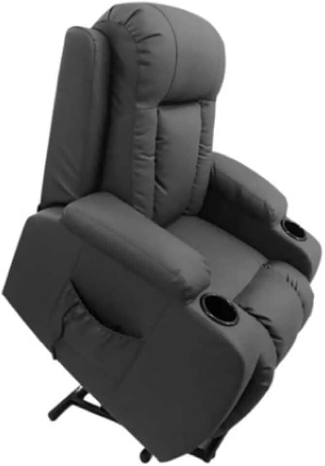 Poltrona Reclinavel Com Aquecimento Massagem Elevacao Idoso