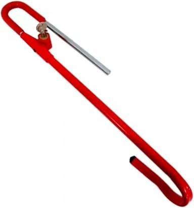 Trava Antifurto Segurança Aço Volante Direção Pedal Veículo Universal Trava Antifurto de Segurança Aço Volante Direção Pedal Veículo