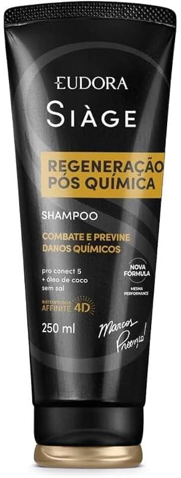 Eudora Shampoo Siàge Expert Regeneração Pós Química 250ml