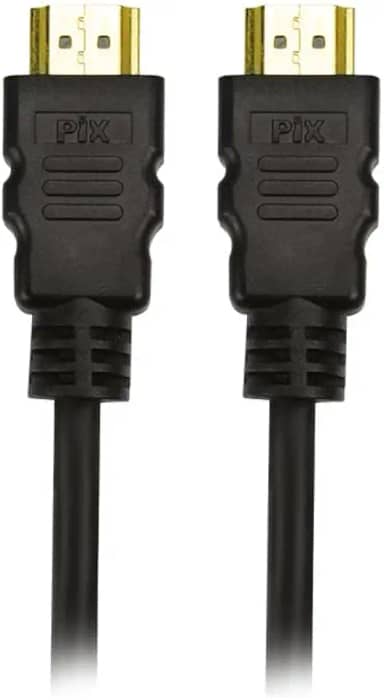 PIX Cabo Hdmi 2.0 4K Hdr 19P 10M Pix Gold, Preto