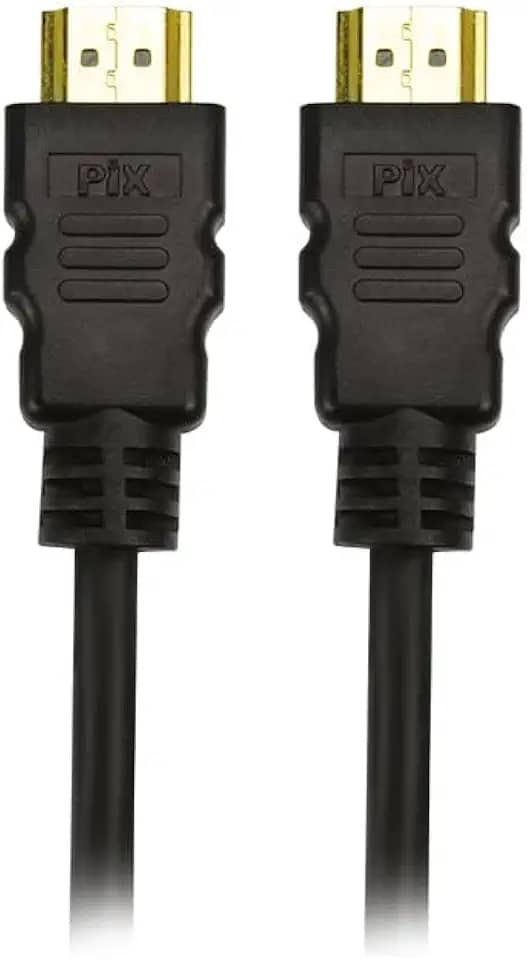 PIX Cabo Hdmi 2.0 4K Hdr 19P 10M Pix Gold, Preto