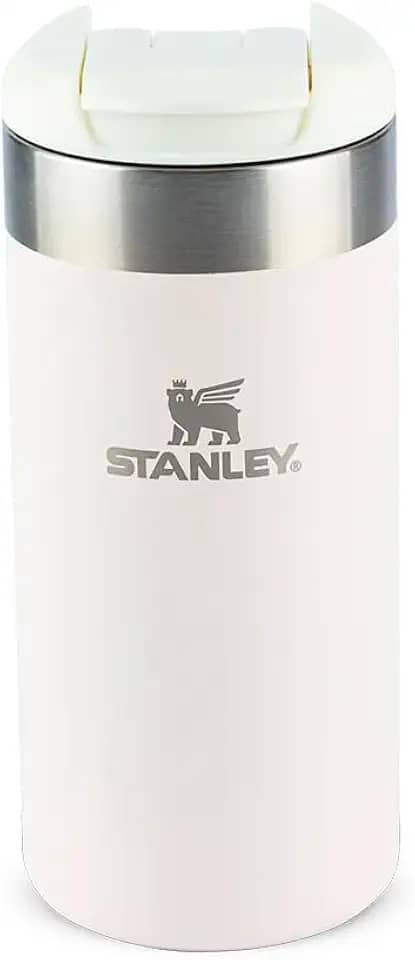 Stanley - Garrafa Térmica AeroLight Transit, garrafa isolada em vácuo para café, chá e bebidas, em aço inoxidável leve, 354ml, Rose Quartz