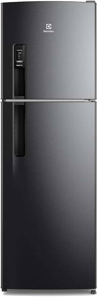 Electrolux Geladeira Electrolux Frost Free 400L AutoSense Duplex Black Inox Look (TF44B) 220V