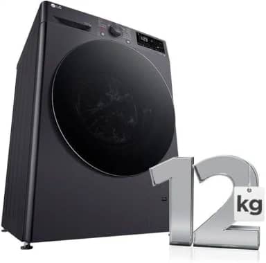 Lava e Seca Smart com Inteligência Artificial AIDD 12Kg LG VC5 CV3012MC5 Titanium (127, Volts)