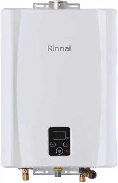 Rinnai E21-21 litros GN (Gás Natural) Branco - Aquecedor de Água a Gás Digital REU-E211 FEH