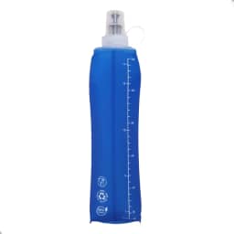 Garrafa Dobrável Soft Flash 500ml Squeeze Bico Anti Vazamento Corrida Bike Ciclismo Hidratação Reutilizável Livre de Bpa Para Todos Os Esportes Federal's Store