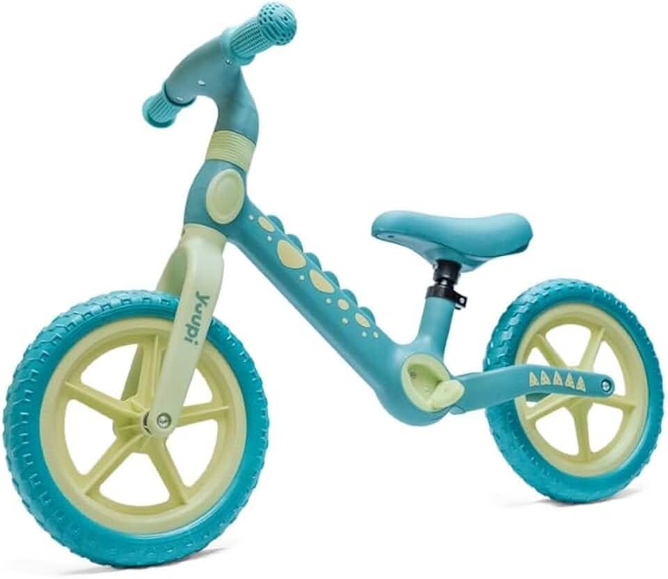 Bicicleta De Equilíbrio Sem Pedal Dino Verde Yuupi